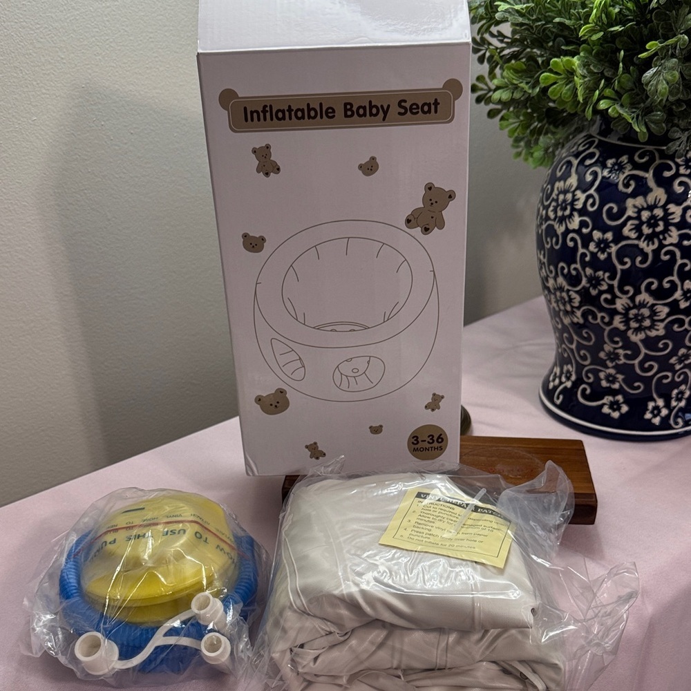 Inflatable Baby Seat with Accessories